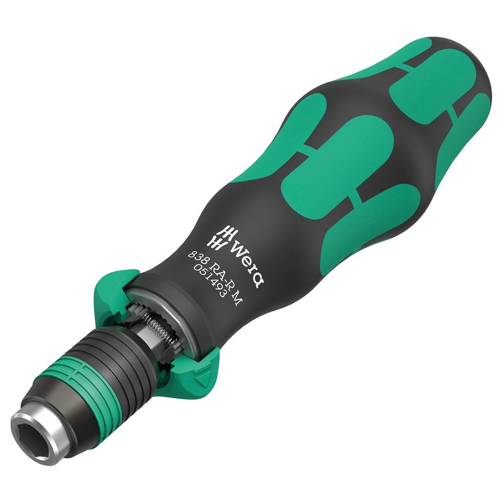 WERA 838 RA R M Bitholding Screwdriver with Ratchet functionality