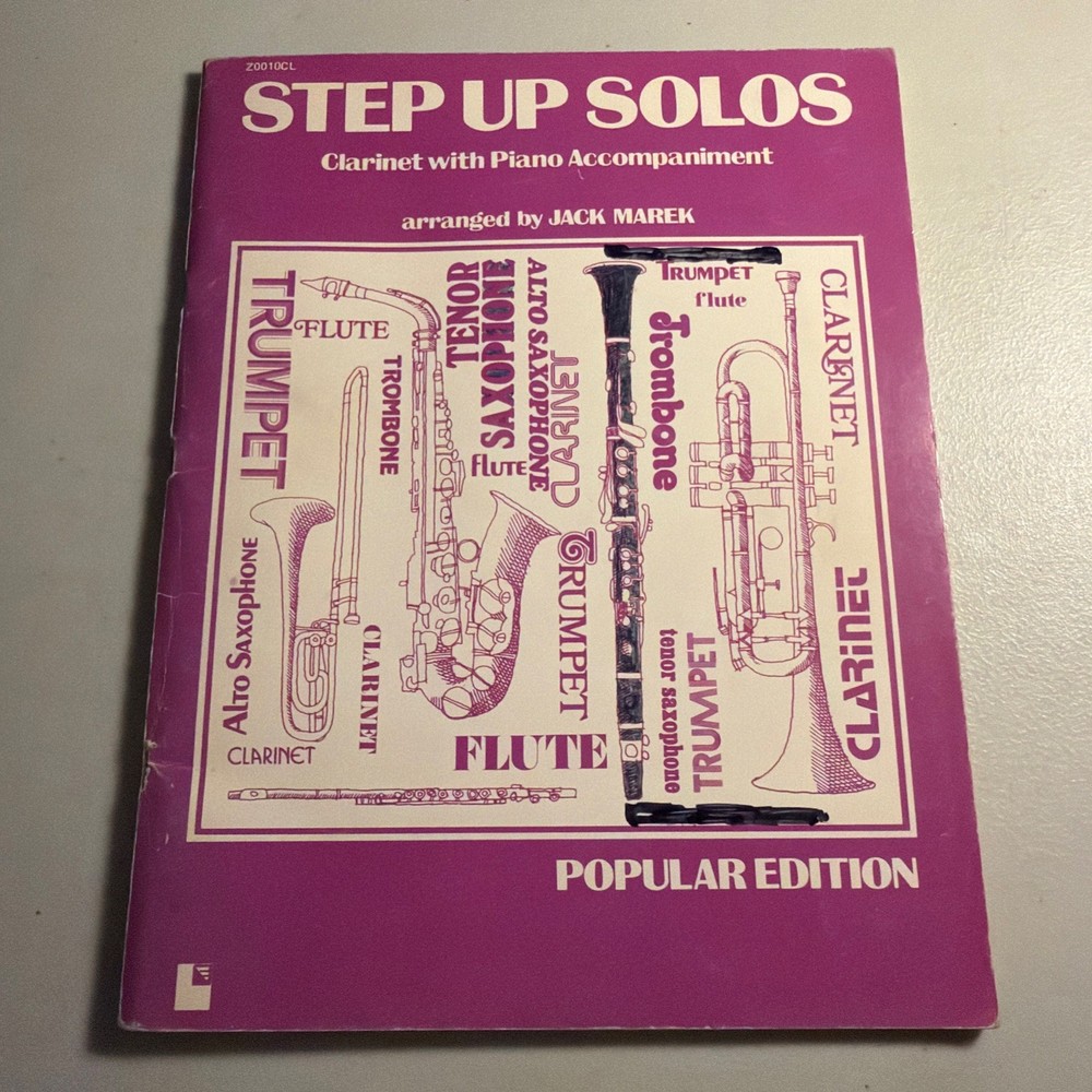 Step Up Solos Clarinet with Piano Accompaniment