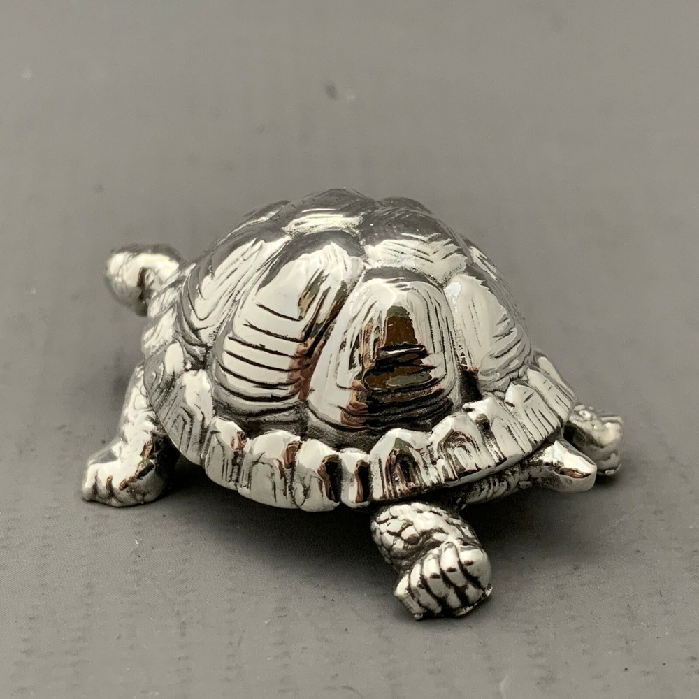 Silver TORTOISE - Fully Hallmarked Sterling Silver