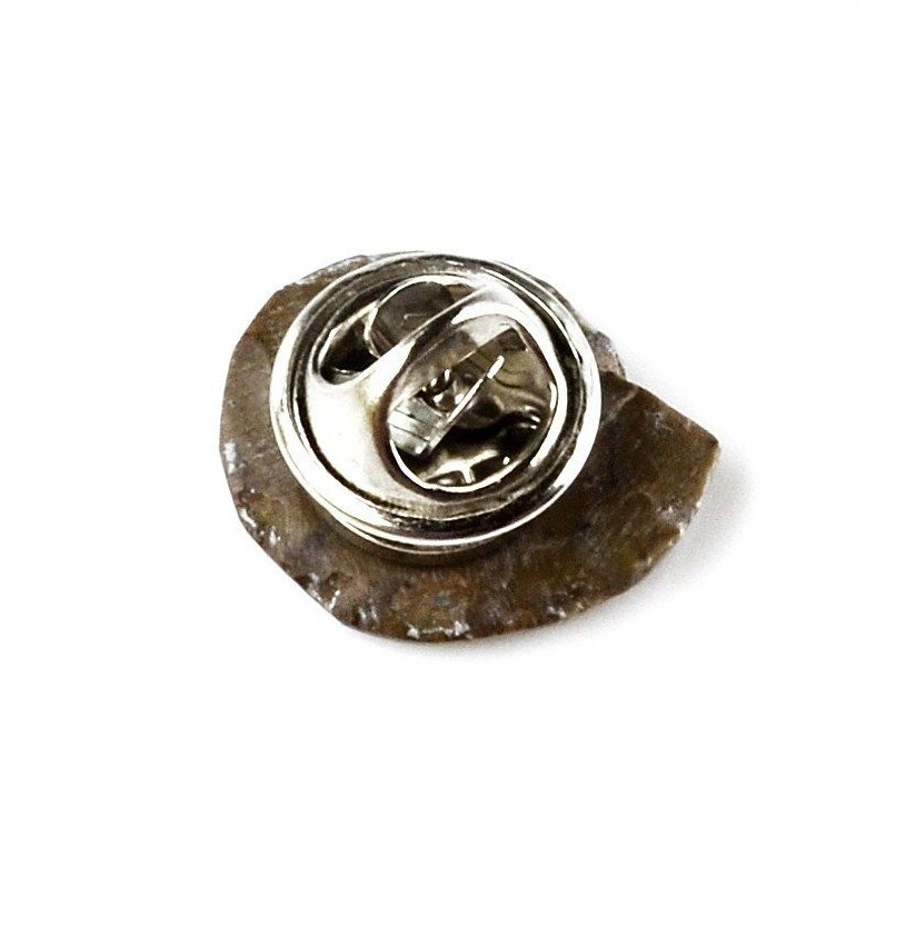 Ammonite Fossil Lapel Pin