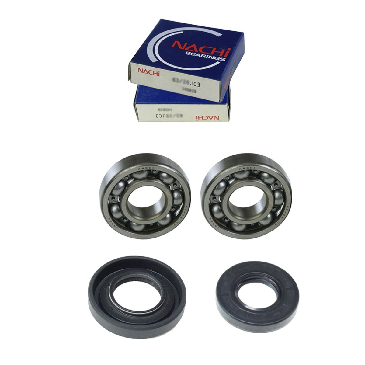 For Yamaha YZ250 Bottom End Kit 03-23 Crankshaft Piston RIK Rings NACHI Bearings