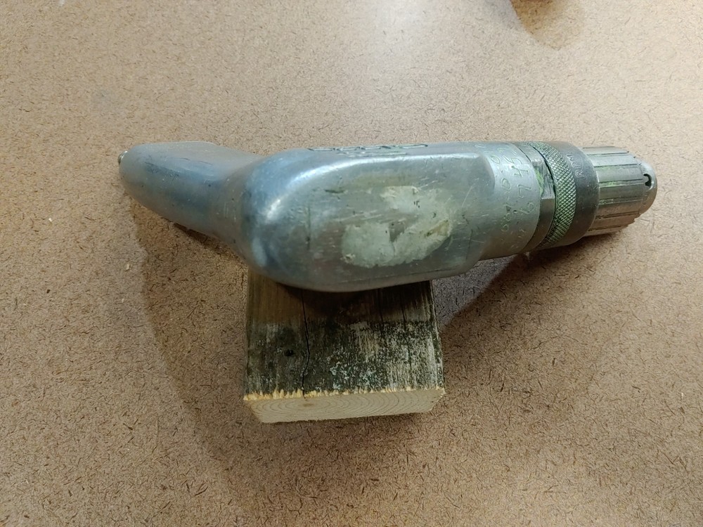 Cleco drill motor, aircraft