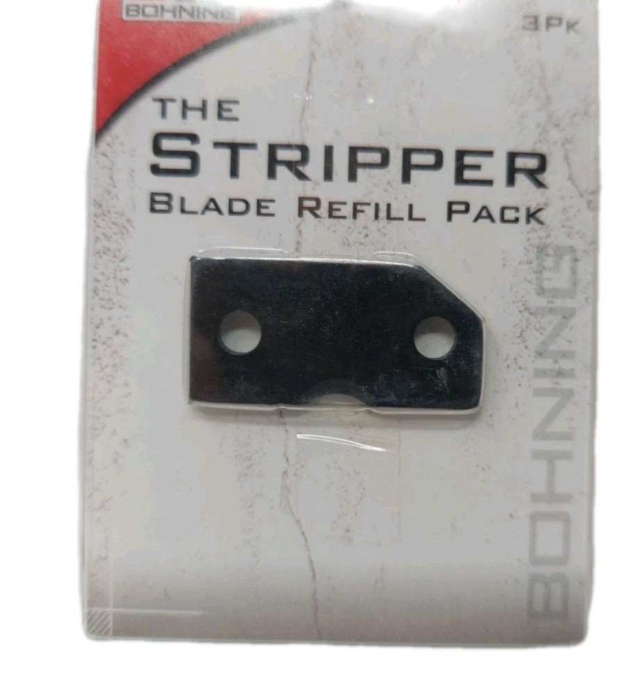 Bohning The Stripper: 3 Pack Replacement Vane Removal Blades: Refill Pack