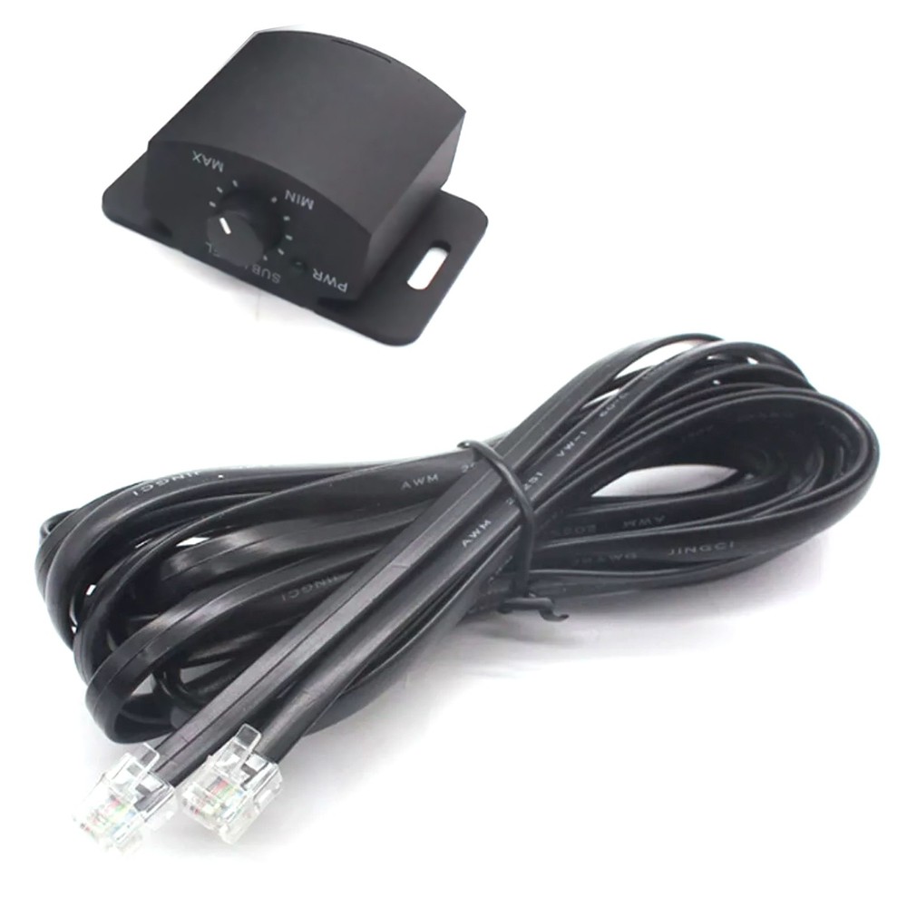 Car Amplifier Volume Remote Controller Speaker Volume Switch Adjuster Parts