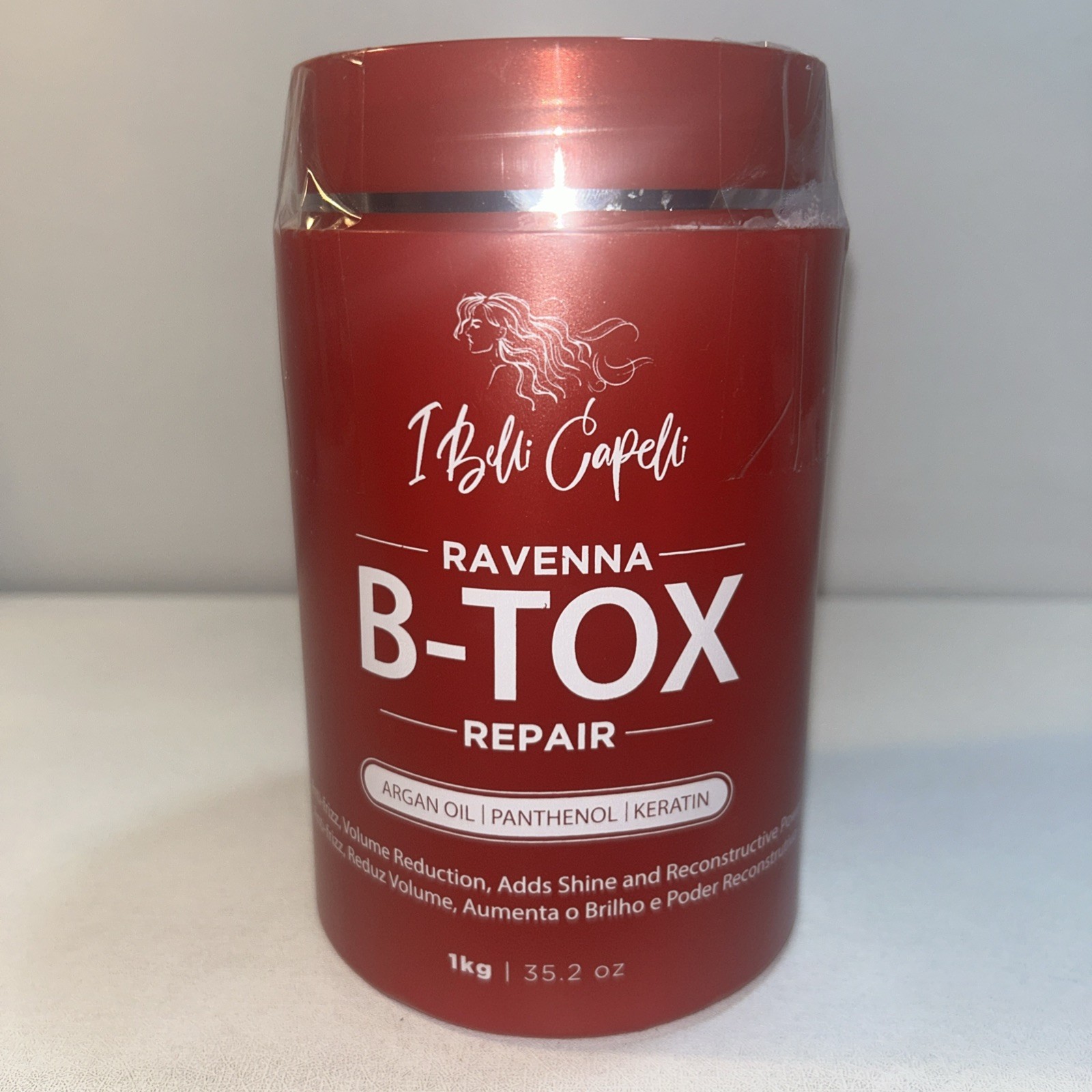 Revenna Repair Hair B-Tox Ciruga Capilar Para El Cabello 1 Kg Sealed