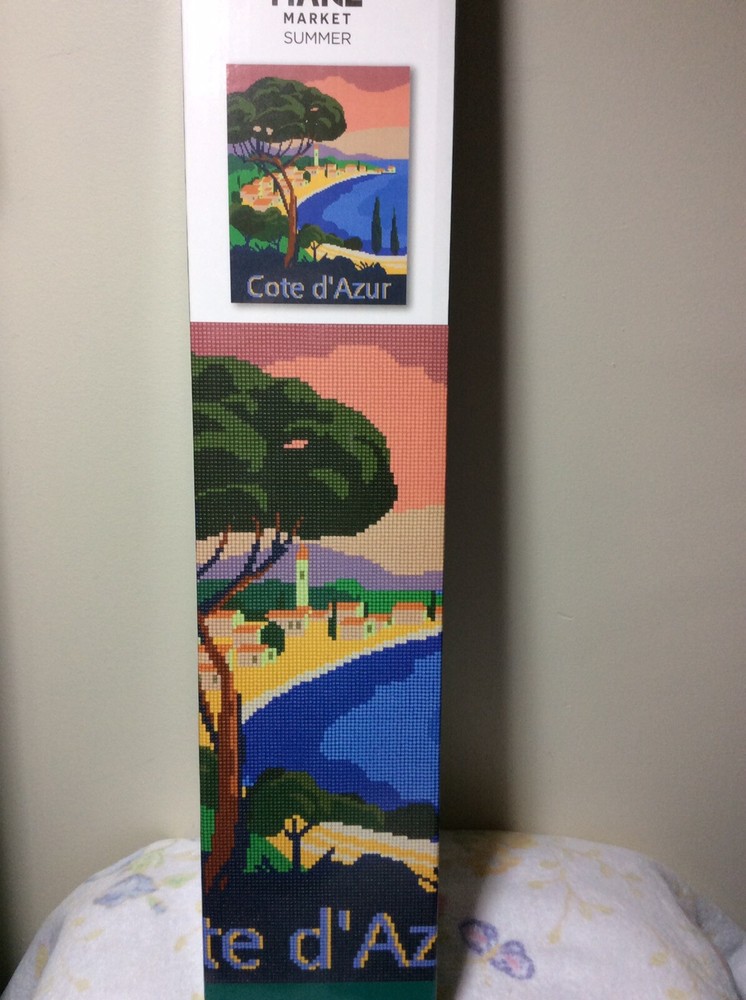 . Diamond Art Kit "Cote D’ Azur" New