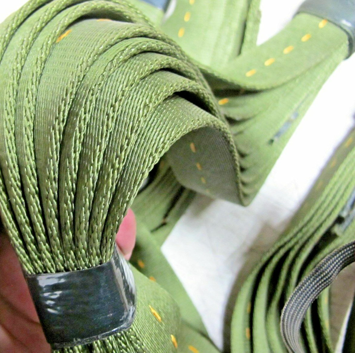 28’ Foot Military 4 Loop 8 Ply Tow Strap Cargo Tie Down 89,000 PULL Lift,Sling