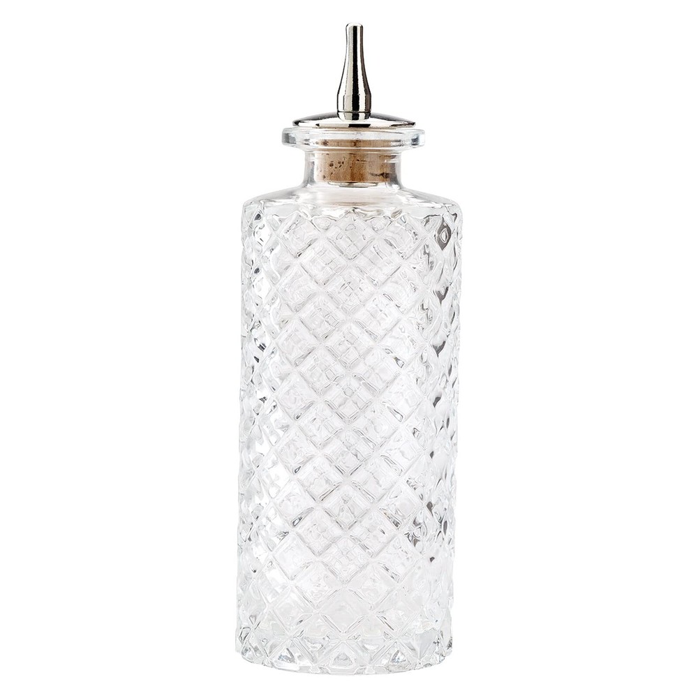 Bitters Bottle - Cut Crystal - 150 Ml Glass