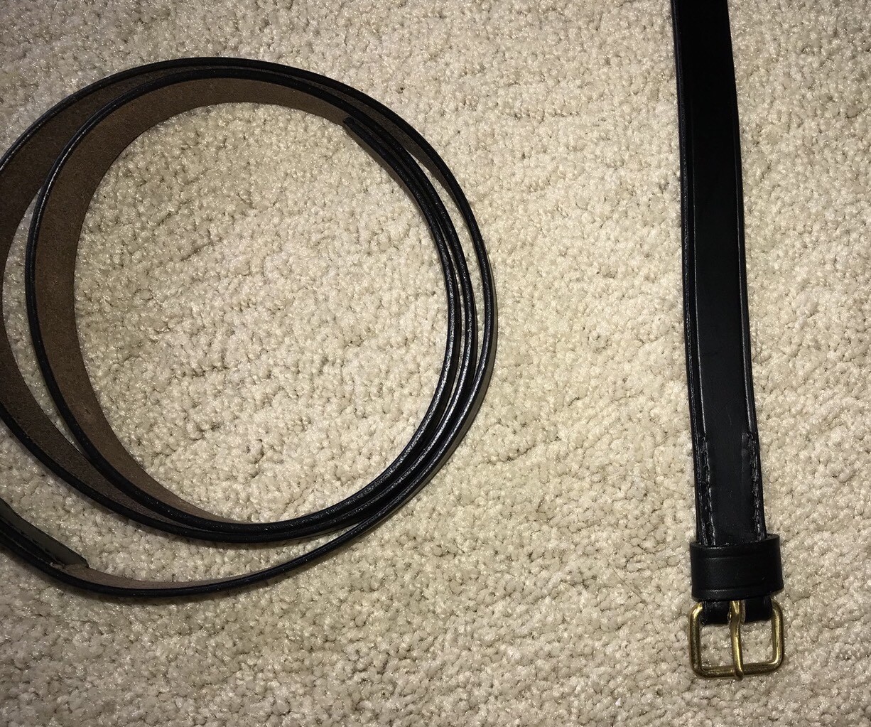 Leather Coat Straps for M1872 Valise Equipment - One Pair