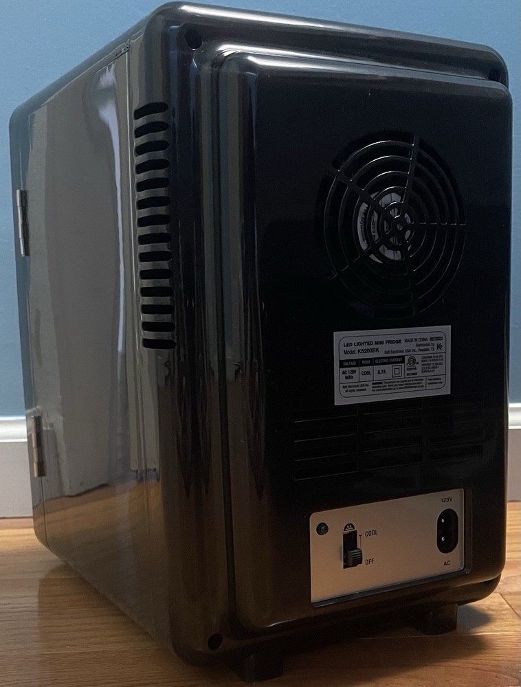 Personal Chiller LED Lighted Mini Fridge