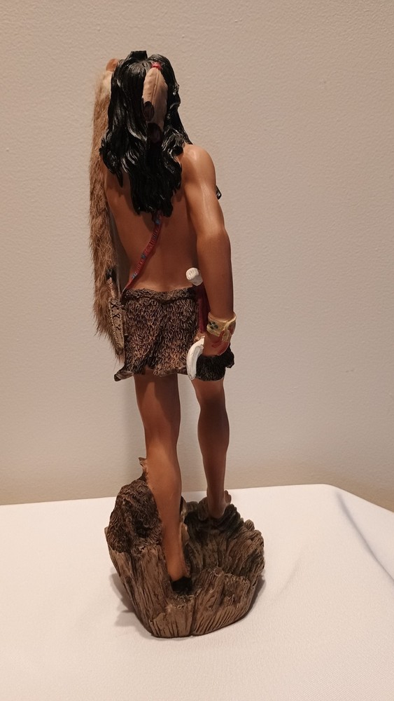 Vintage Native American Resin Statue