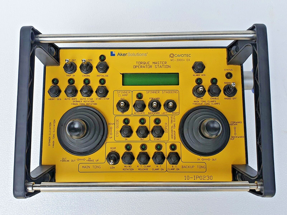 CAVOTEC MC-3000 EX Remote Aker Solutions Torque Master Operation Station