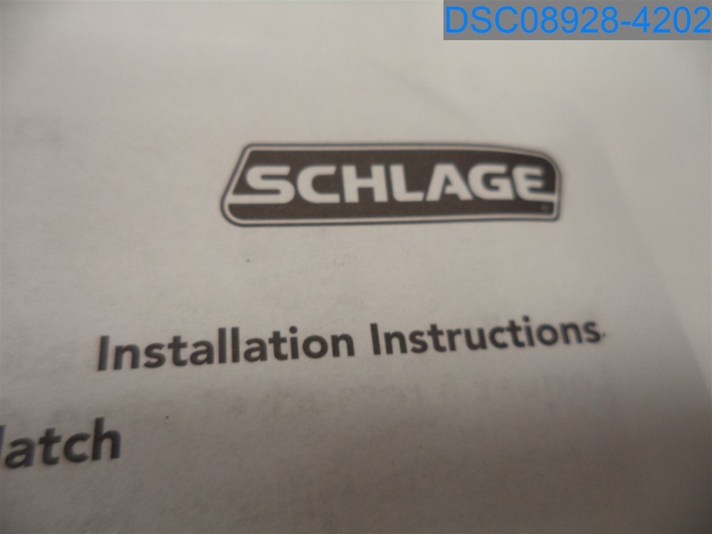 Schlage: P518-420, Triple Option Adjustable Latch, Springlatch/Deadlatch,