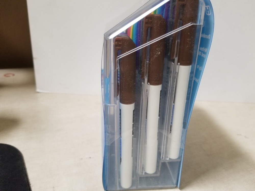 Hart Permanent Sharp Tip Markers Multi Color 36 Pack Set