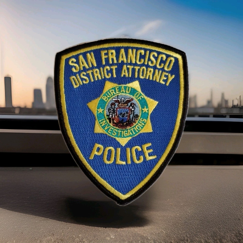 San Francisco Police District Attorney Patch