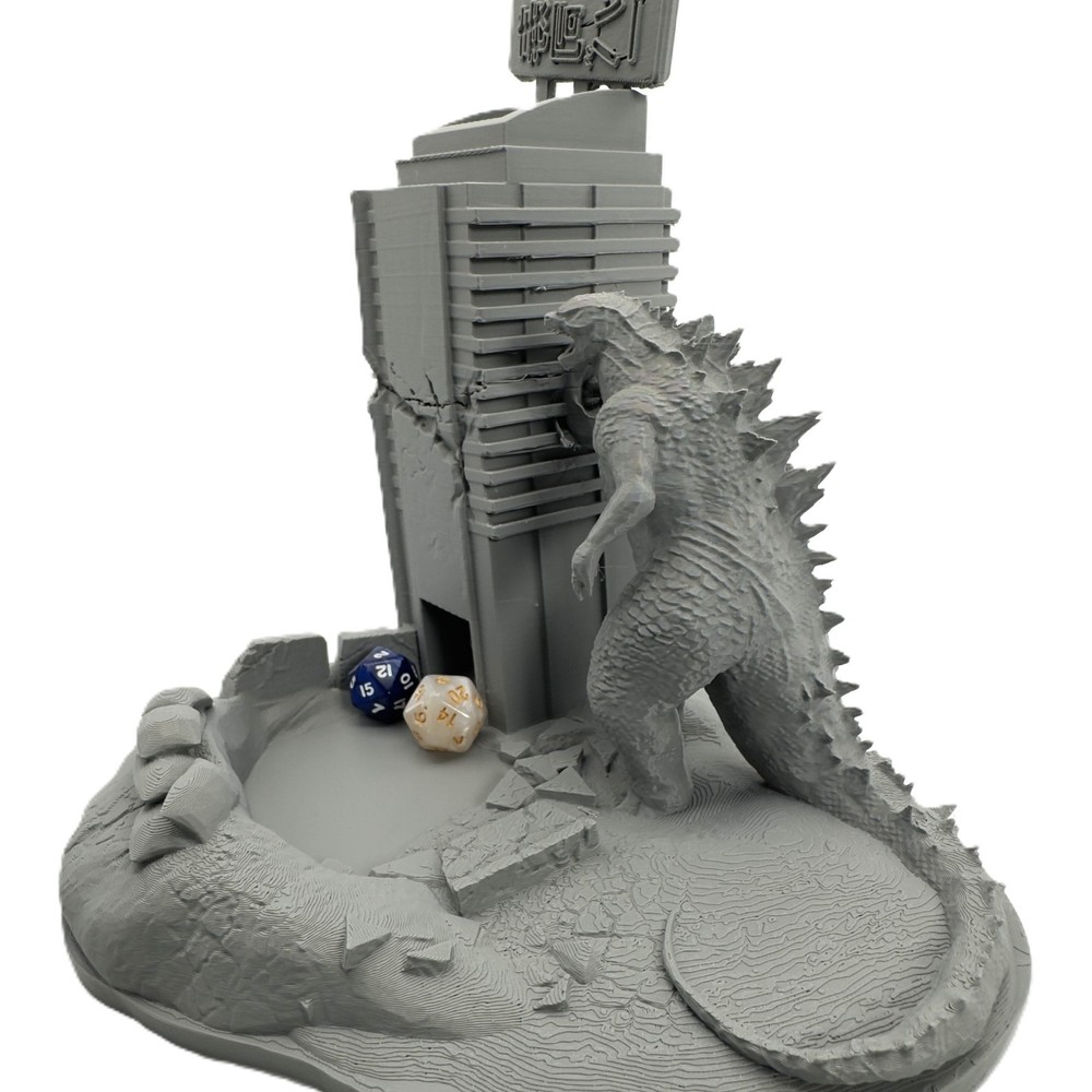 Dice Tower for Dungeons & Dragons – Kaiju Monster Dice Roller Tower - Pathfinder