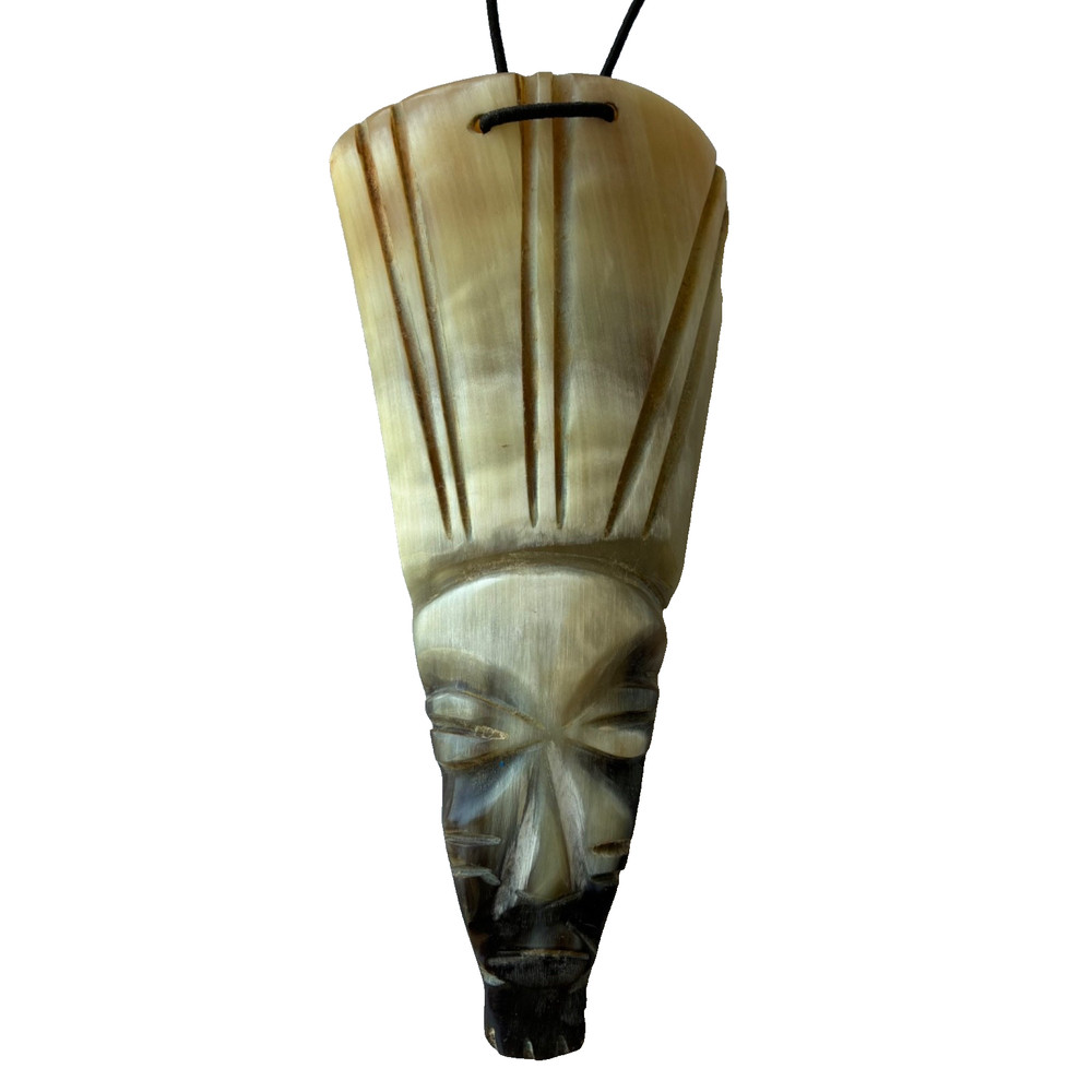 Mask Horn Pendant