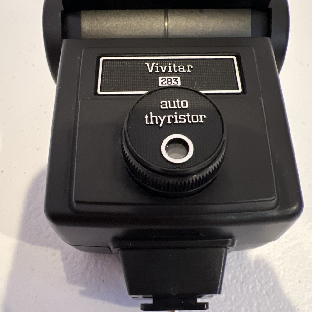 Vivitar Electronic Flash Model 283 Automatic Thyristor Exposure Control Vintage!