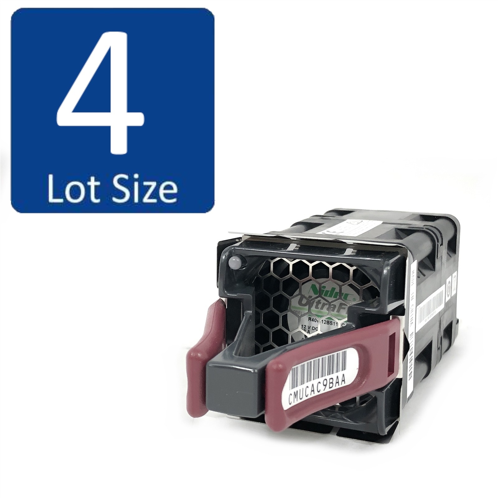 Lot of 4 Open Box Cisco NXA-FAN-30CFM-B Reversed Airflow Nexus Fan