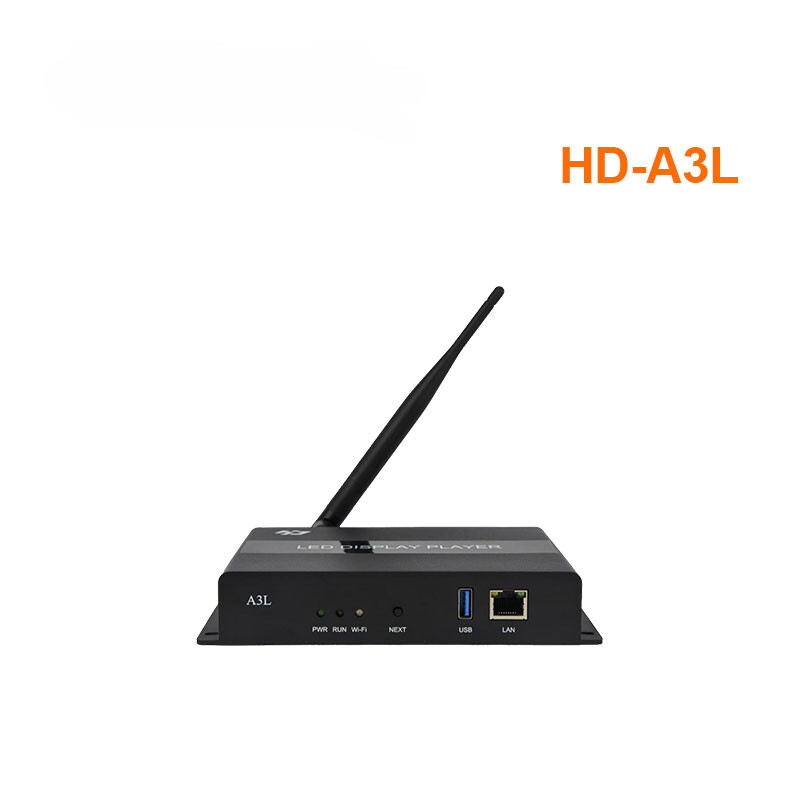 Huidu A3L LED Screen Async Multimedia Player Support Mobile APP Wireless Control