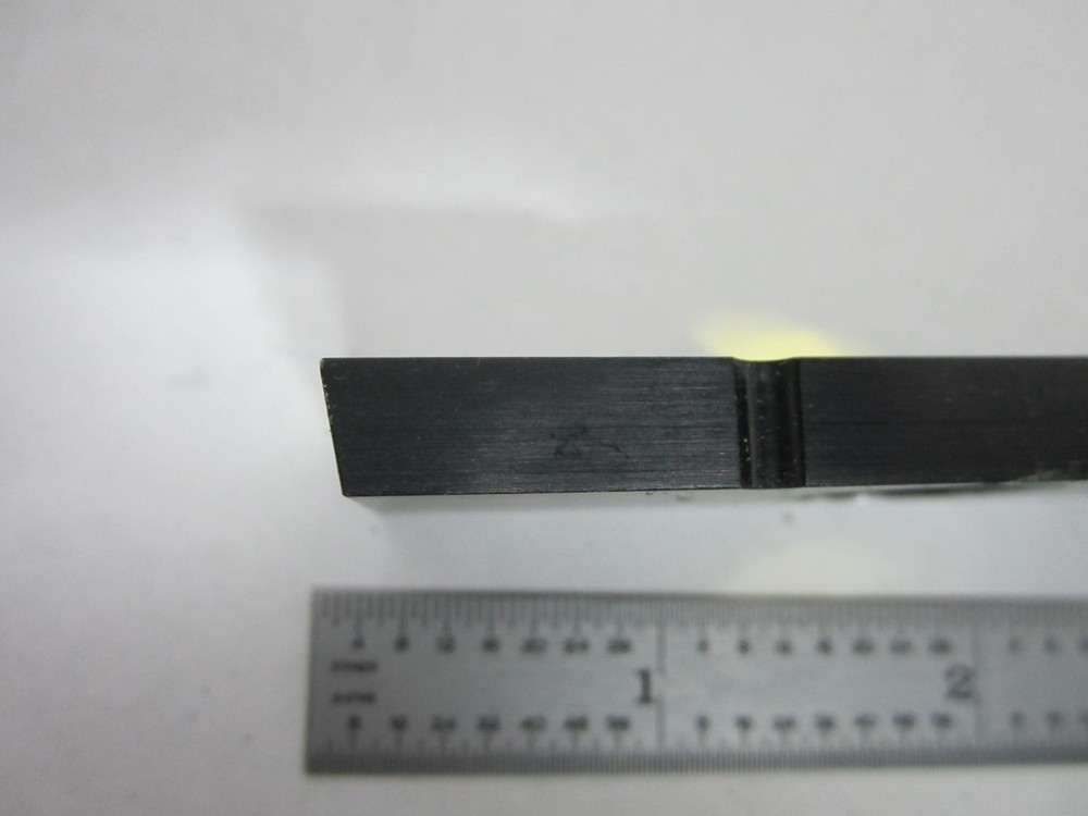 MICROSCOPE PART YELLOW FILTER SLIDE OPTICS AS IS BIN#M8-27