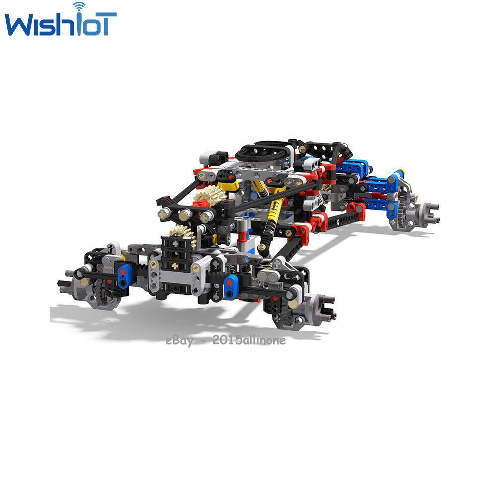 Technic 4WD Off Road RC Climbing Car Wireless Remote Control Building Brick Set