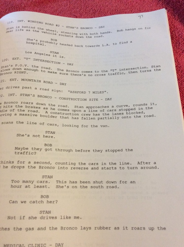 ORIGINAL SCRIPT ENCOUNTER MEN IN BLACK MIB