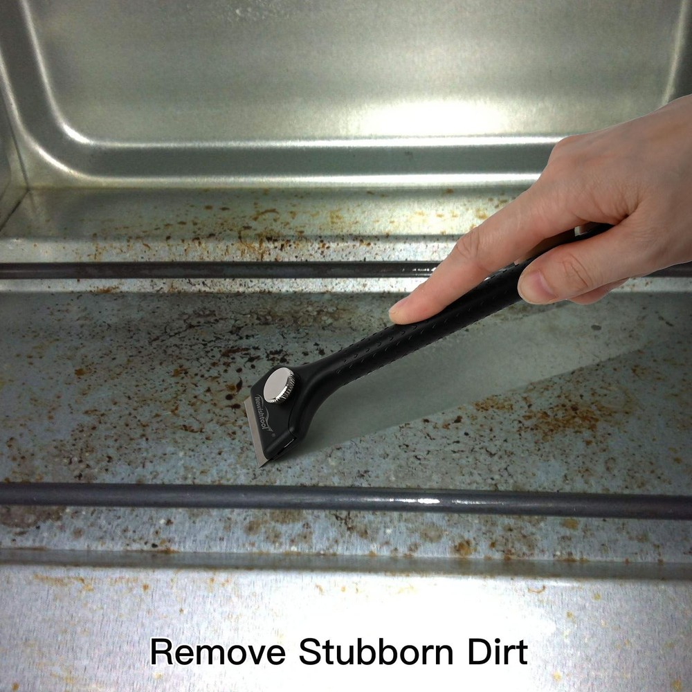 Long Handle Scraper Tool Kit includes 2 Pcs Razor Blade Scraper and 20 PCS 1....