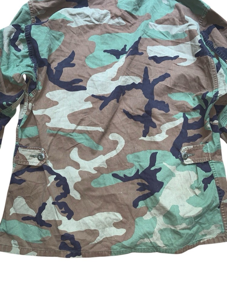 US Air Force Prime BEEF Civil Engineering BDU Jacket Staff Sergeant Medium Camo