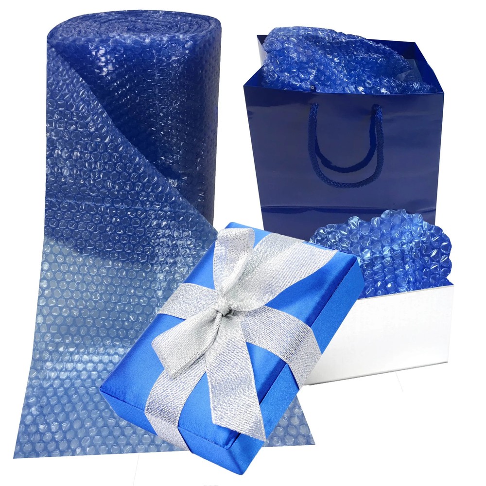 Small Bubble Blue Wrap perforated