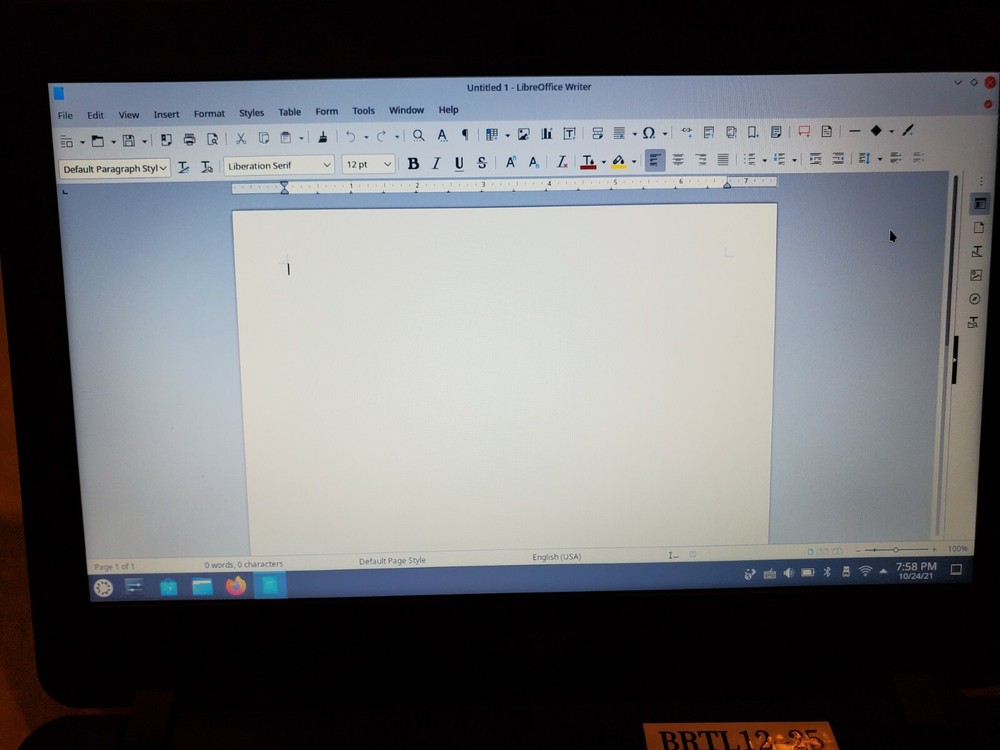 Kubuntu 21.04 x64 Bootable Linux on 4G USB Stick!