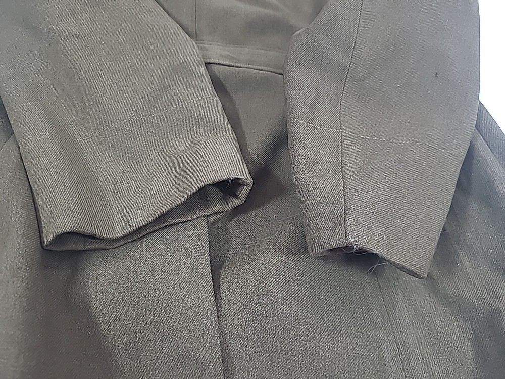 Vtg US Army Sergeant Technician 3rd Class uniform Jacket With Pins WW2 FLAWS