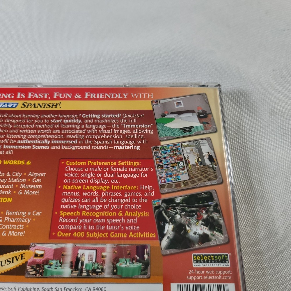 Quick Start PC CD-ROM Spanish Language Software 2004