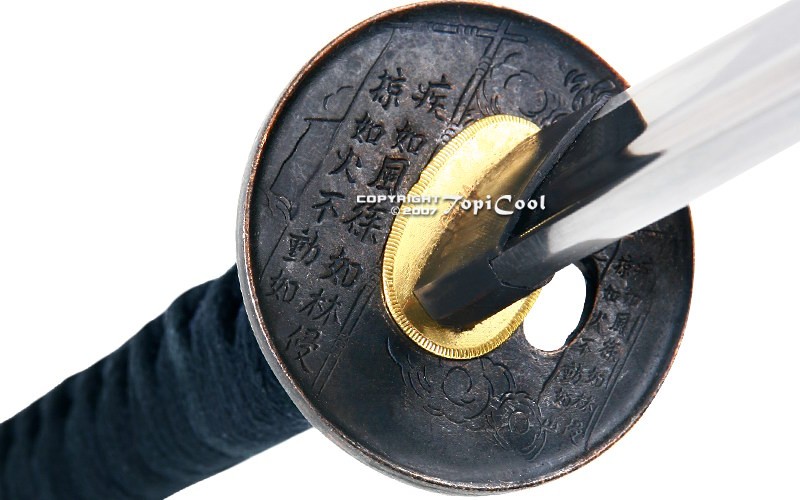 Handmade Takeda Shingen Samurai Katana Sword Sharp New