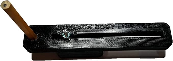 Auto Body line Marker Tool Black
