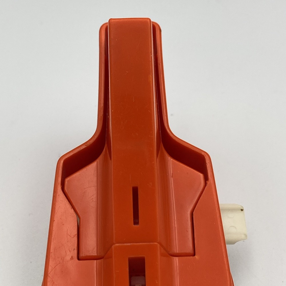 Dymo Label Maker Mini Orange Handheld VTG Alpha Numeric
