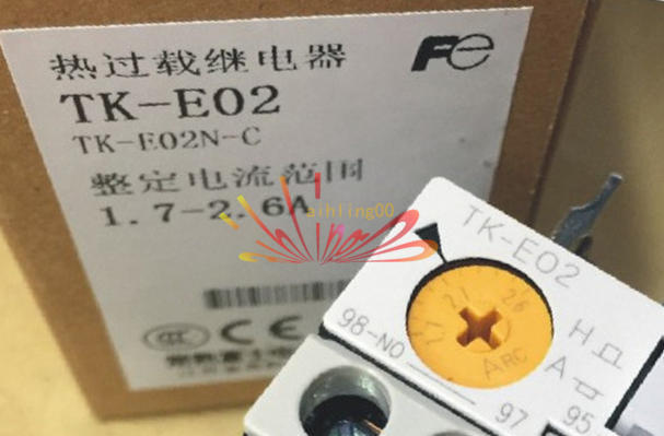 ONE New FUJI TK-E02 1.7-2.6A Thermal overload relay