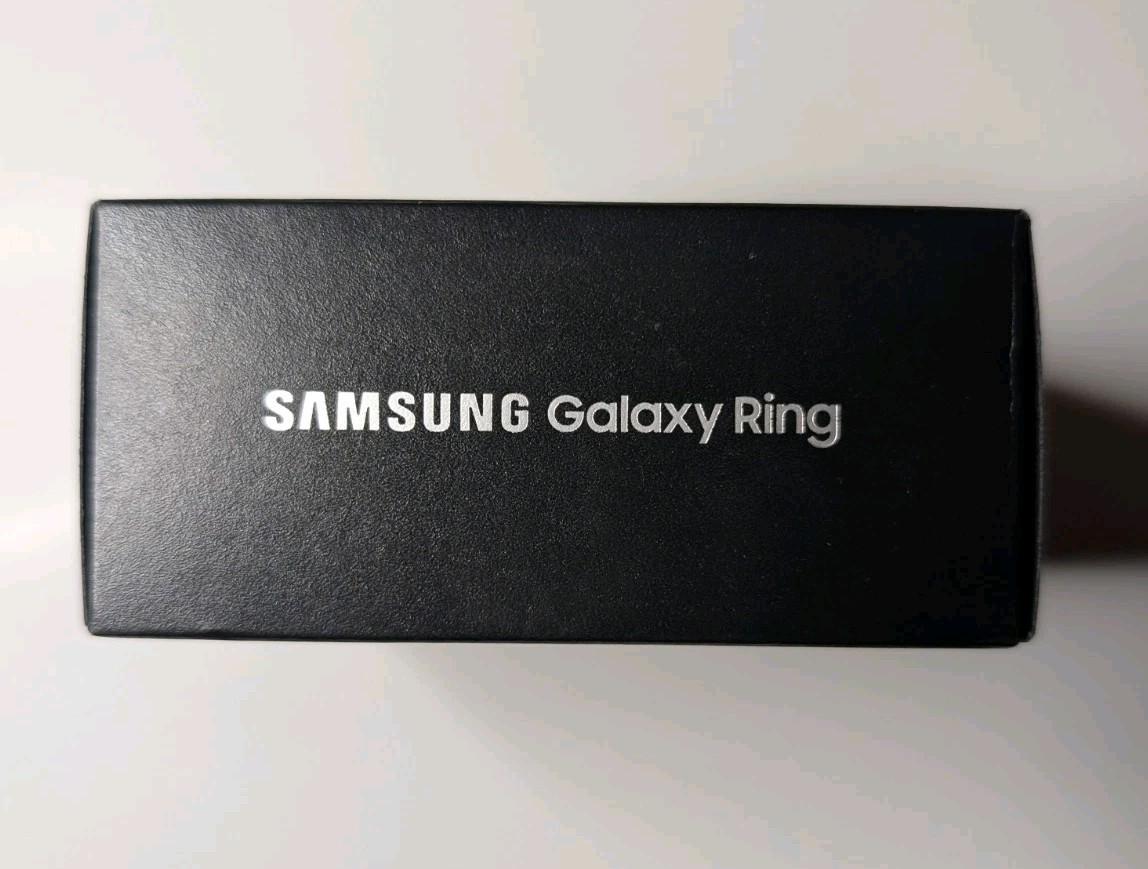 Samsung Galaxy Ring SM-Q506NZKAXAR Titanium, Black, Size 6