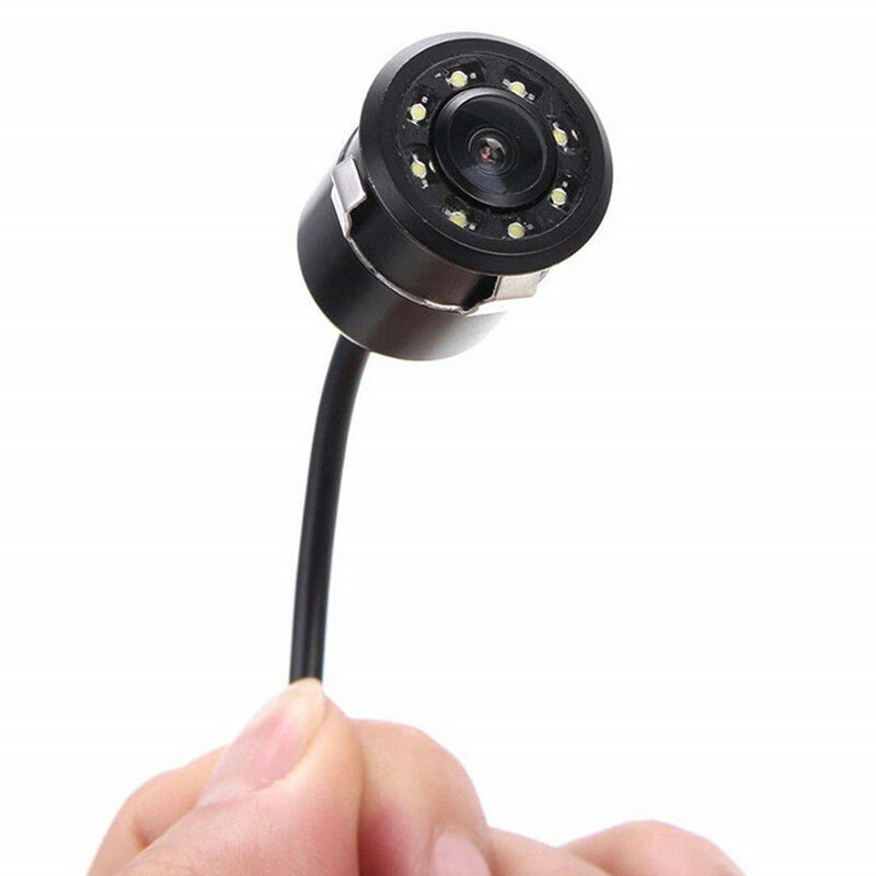 Car Rear View Camera Reverse Backup Parking Camera 8 LED Night Use Waterproof