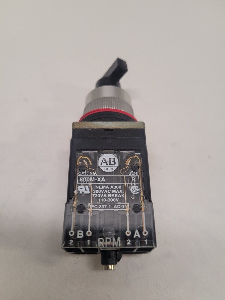 Allen Bradley 800MR-JH2BLA Selector Switch