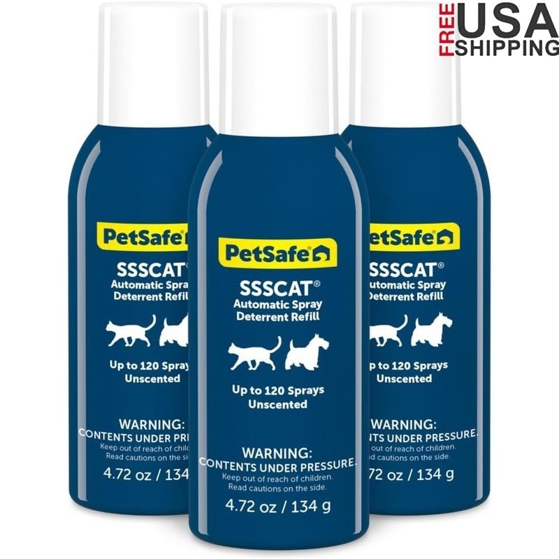 Automatic Motion Sensor Pet Spray Deterrent Safe Behavior Correction Trainer New