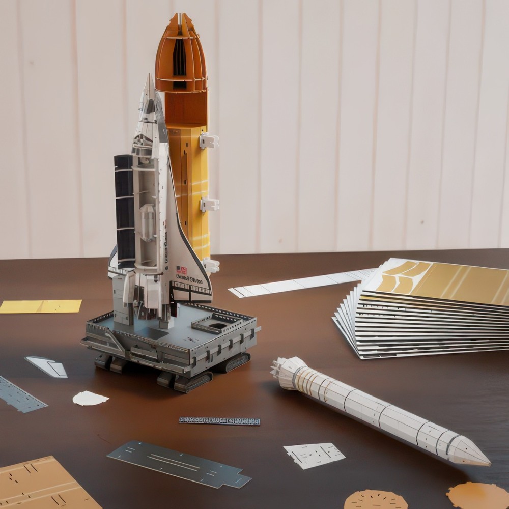 4D Build Puzzle Architect Series Space Shuttle Kit