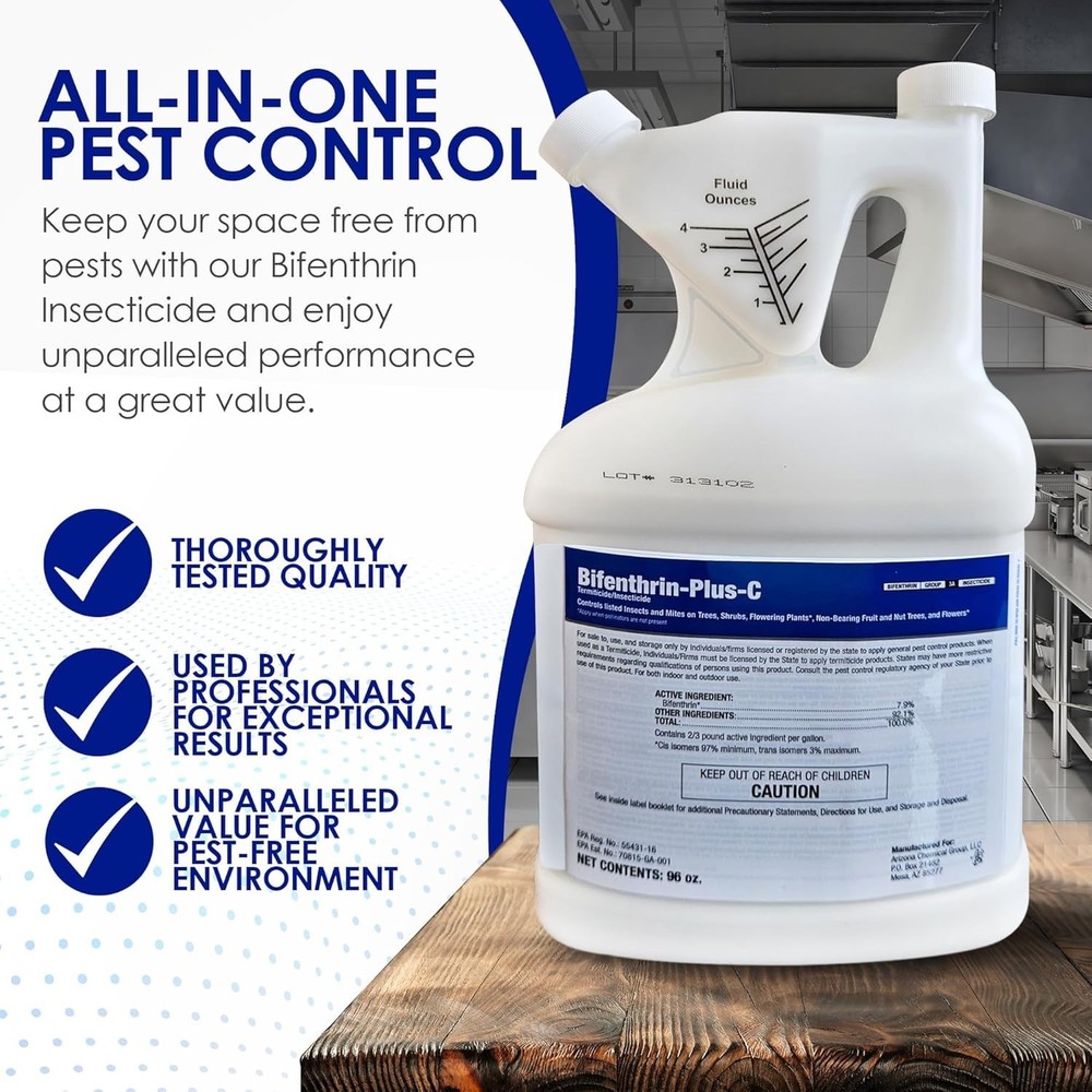 CSI Bifenthrin-Plus-C 96 oz | Kills Roaches & Termites |
