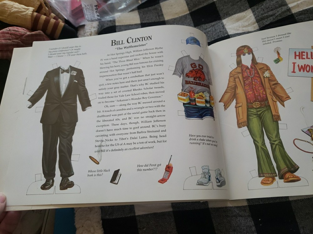 Bill & Al's Excellent Adventure A Paper Doll Book, 1994