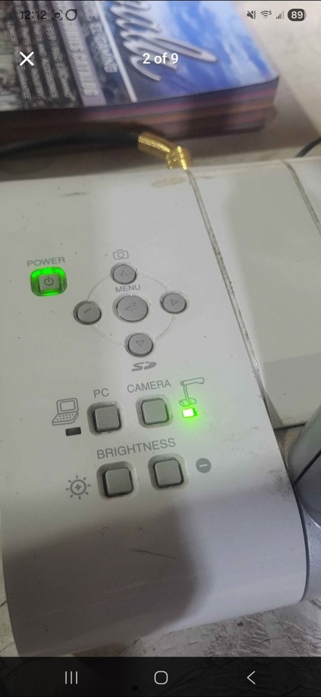 Elmo Model TT-02S Document Camera Visual Presenter *Tested Working*