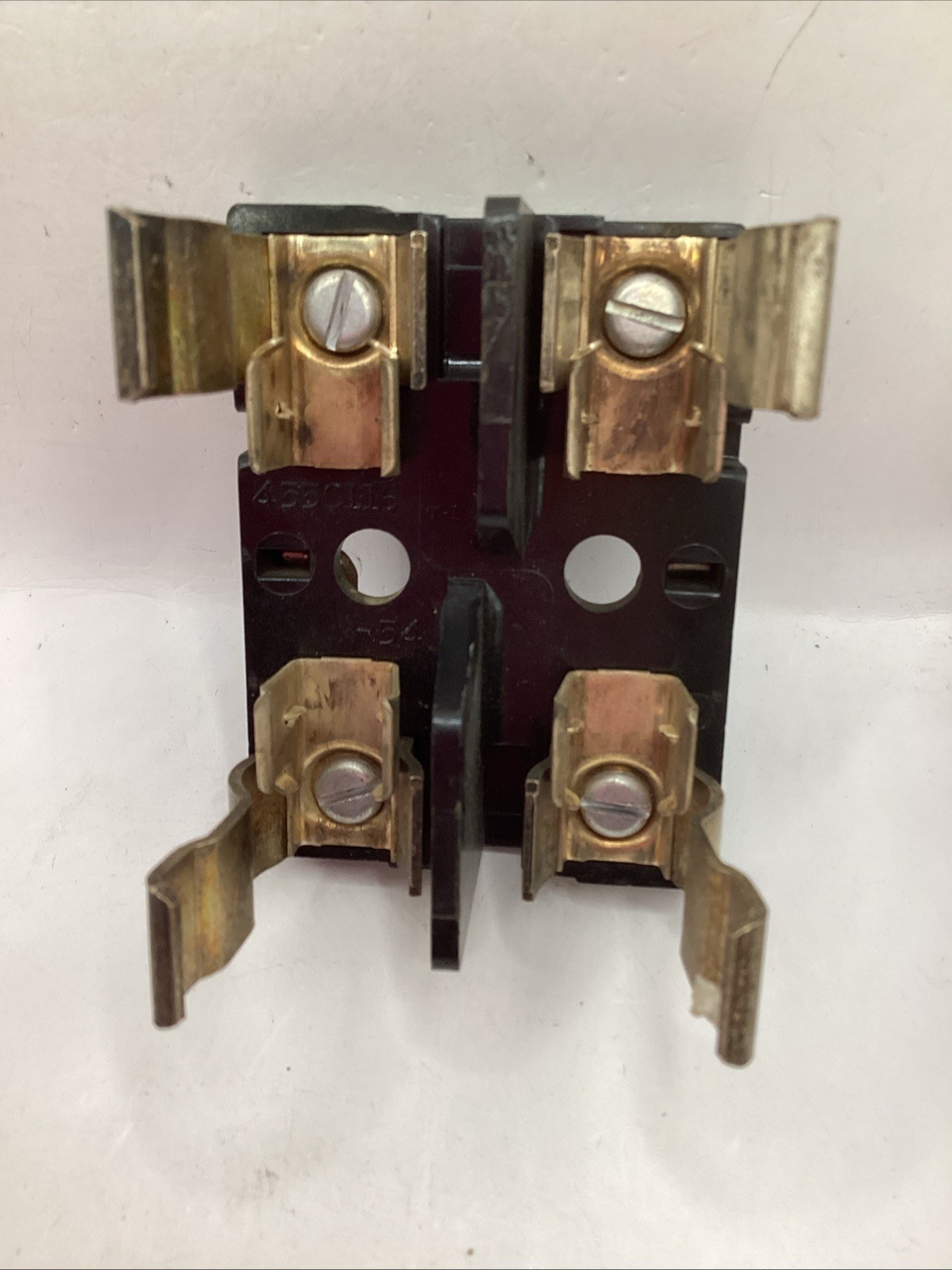 GE PULLOUT FUSE HOLDER 455C116 60 AMP USED