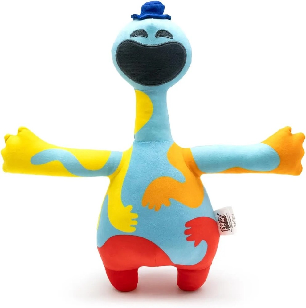 Doey Dough Plush Character, 14 Inch Tall, Blue and Yellow