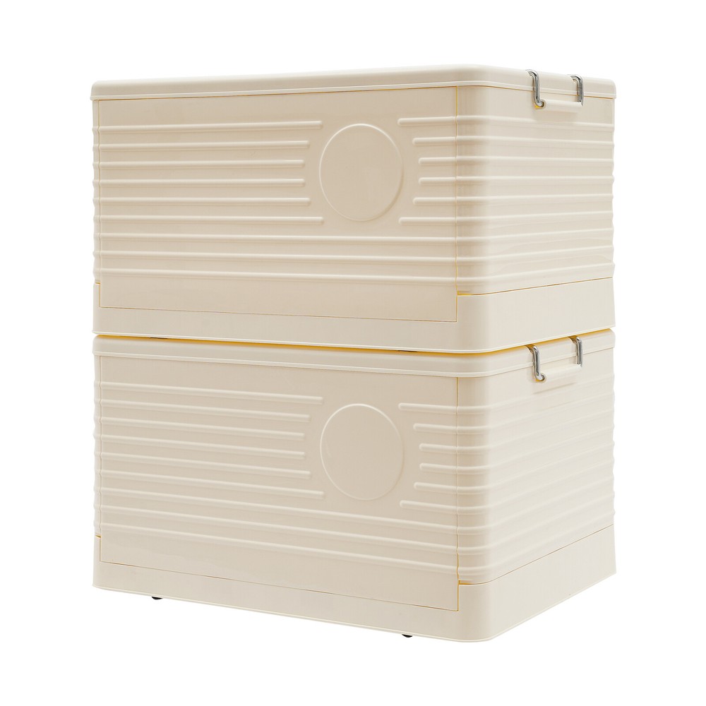 Foldable Storage Bins, Stackable Storage Bins, Storage Box for Home