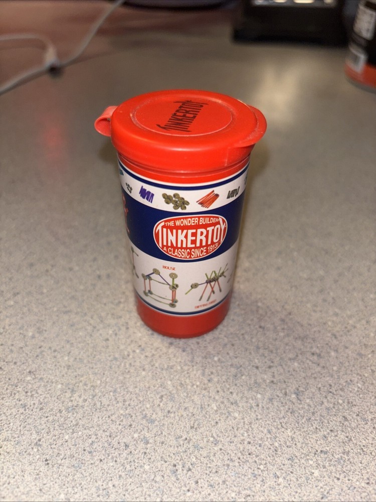 The Wonder Builder: Mini Tinker Toy, Plastic Pieces