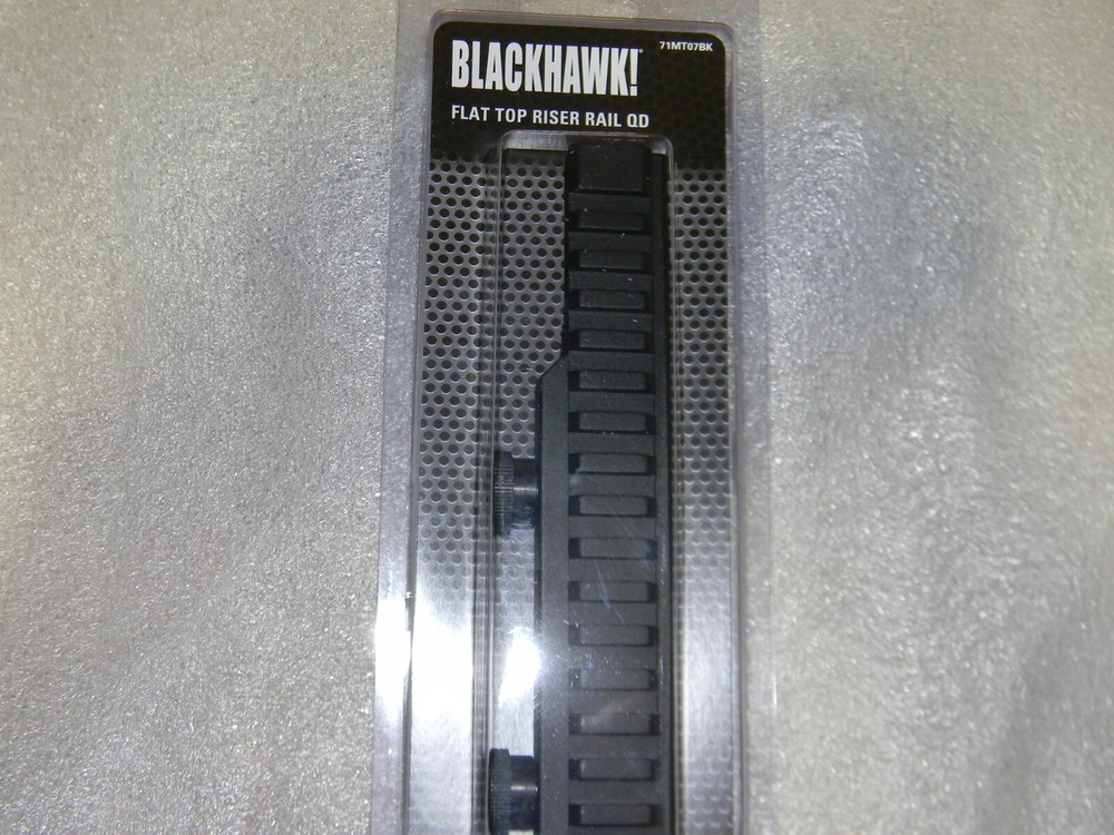 Blackhawk! Universal Flattop Riser Rail #71MT07BK